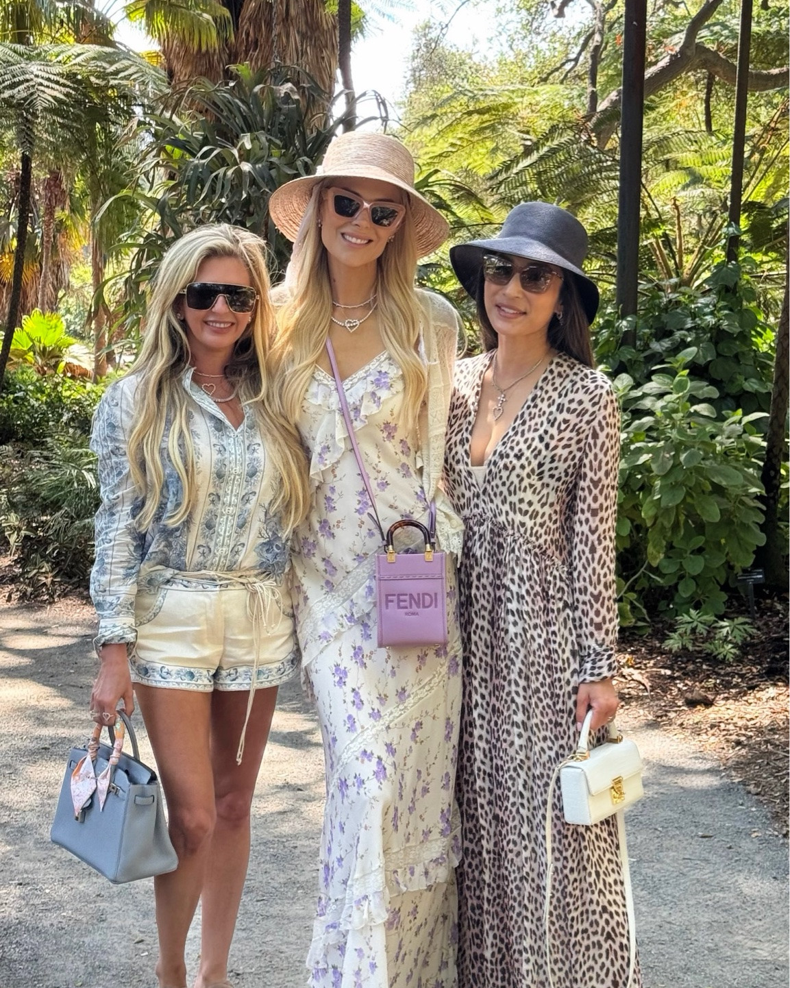 Botanical Garden daily look 🪷 

This dress silhouette comes in several different styles! It’s so beyond comfortable, perfect for events, dressed up or down. Also linked the accessories I style with it, my daily jewelry, and Sharon’s dress!