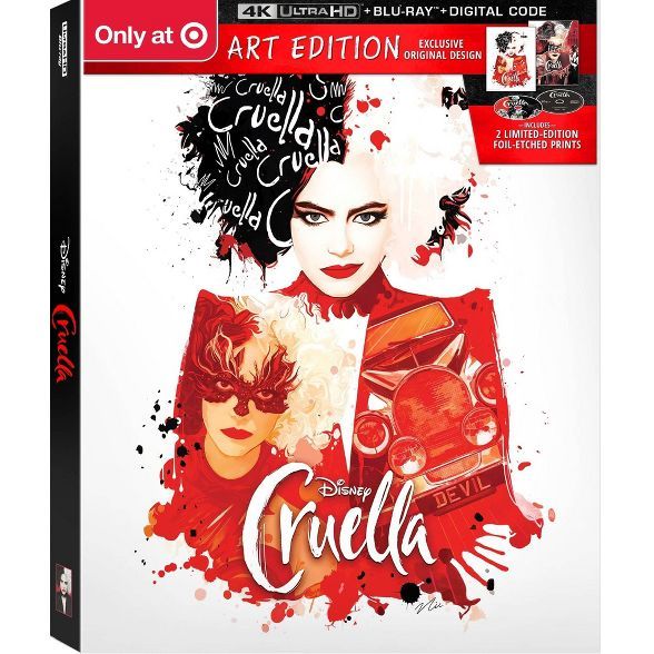 Cruella (Target Exclusive)(4K/UHD + Blu-ray + Digital) | Target