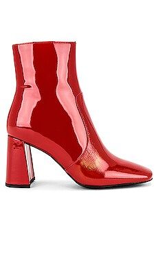 Jeffrey Campbell Patti Bootie in Red Patent from Revolve.com | Revolve Clothing (Global)