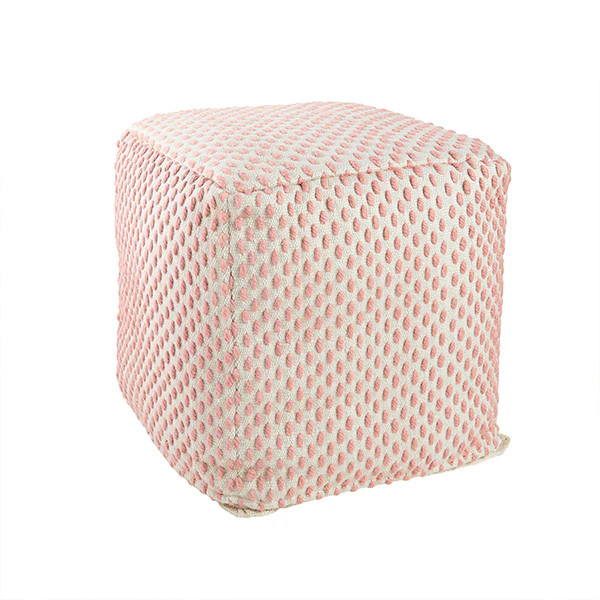 Sweet Spot Pouf in Blush | Caitlin Wilson Design