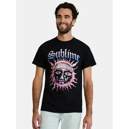 Sublime Men s & Big Men s Cotton Graphic Tee  Sizes S-3XL | Walmart (US)