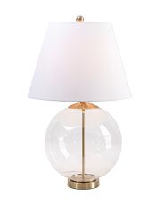 Glass Table Lamp | TJ Maxx