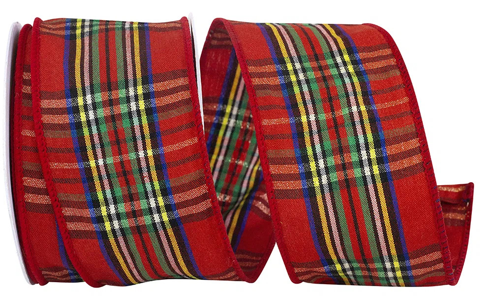 The Holiday Aisle® Plaid Ribbon | Wayfair | Wayfair North America