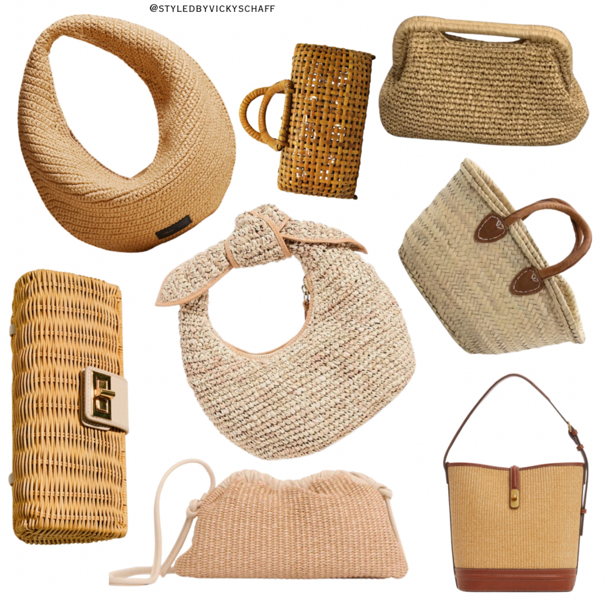 Straw, wicker, and raffia bags 

#LTKfindsunder50 #LTKstyletip #LTKitbag