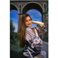 Linen Embroidered Top in Boho Style, Dressy Long Sleeve Top, Off Grey Top With Embroidery, Vyshyvanka Linen Top, Natural Flax Fabric | Etsy (US)