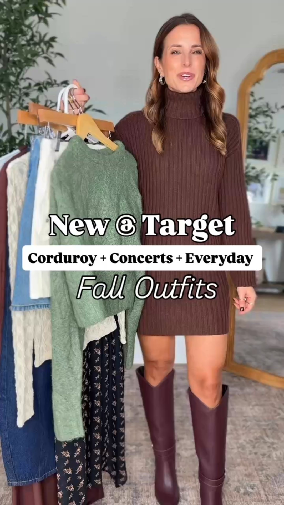 Target fall outfits. Sweater dresses. Casual fall outfits. Barrel jeans and corduroy pants in 00 short. Corduroy skirt in 00. Thanksgiving outfits. Party outfits. Concert outfits. Denim skirt in 00. Knee high boots are TTS. Leopard mules are TTS. 
*I am 5’3, 110, 32b and wearing smallest size in each and 00 short in jeans/pants. 


#LTKSeasonal #LTKShoeCrush #LTKParties
