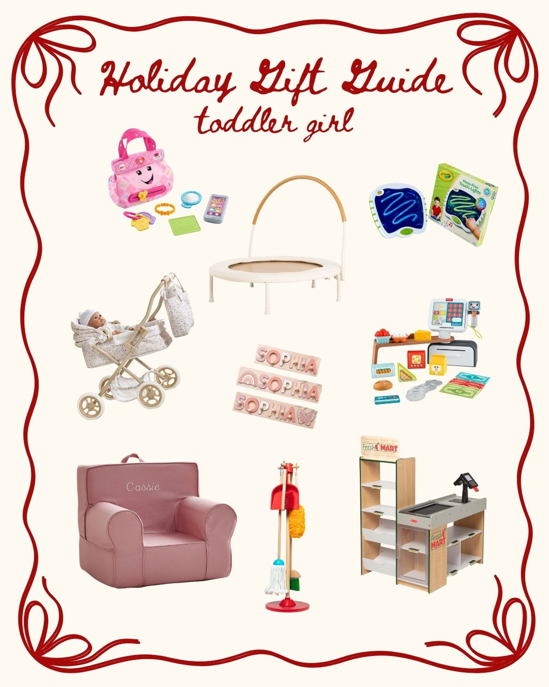 Toddler girl gift guide! ❤️🎄

#LTKGiftGuide #LTKHoliday #LTKKids