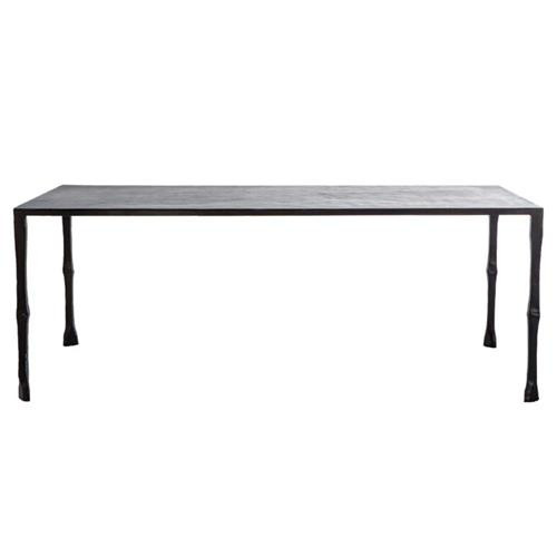 Gabby Nottingham Industrial Loft Black Iron Rectangular Coffee Table | Kathy Kuo Home