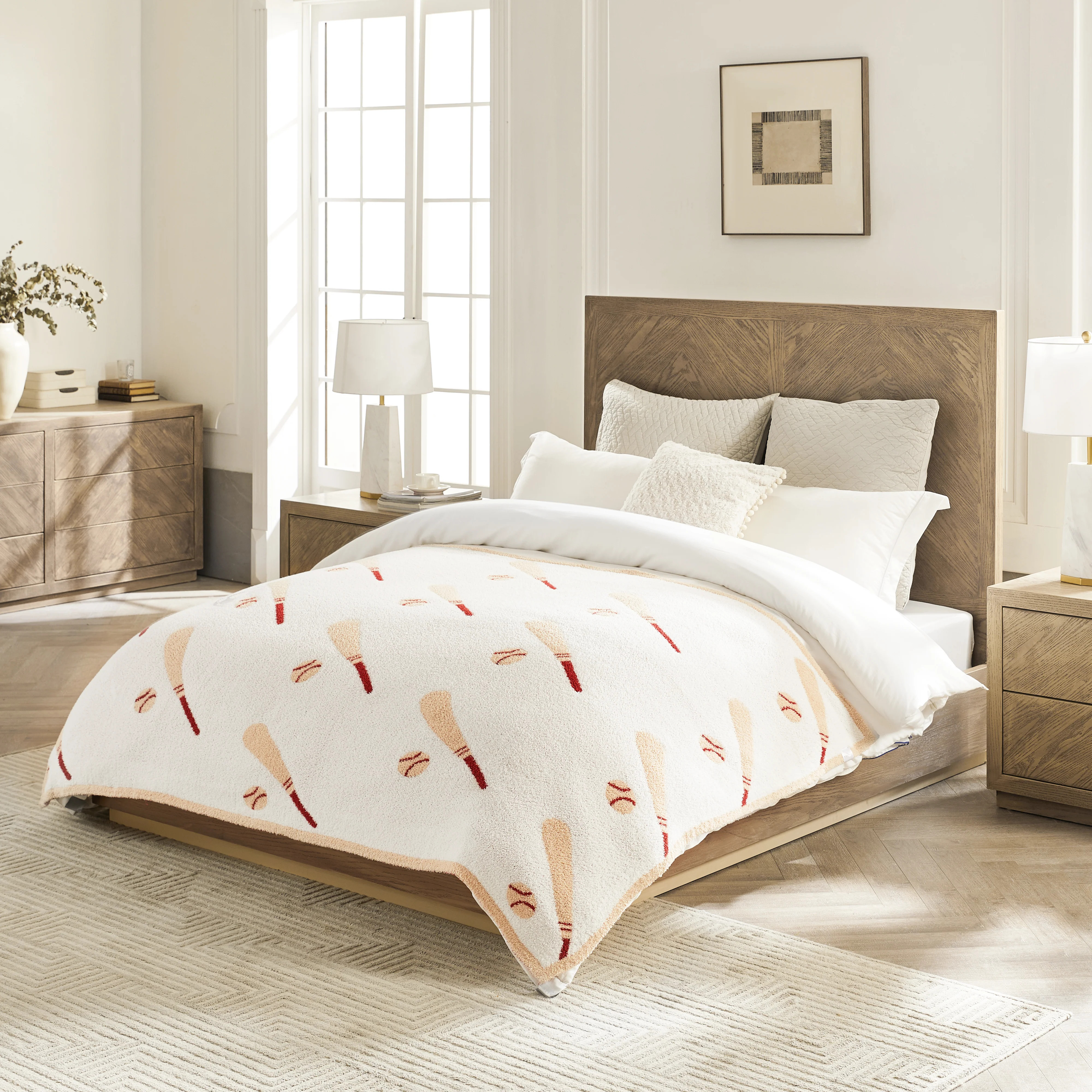 Baseball Buttery Blanket | The Styled Collection