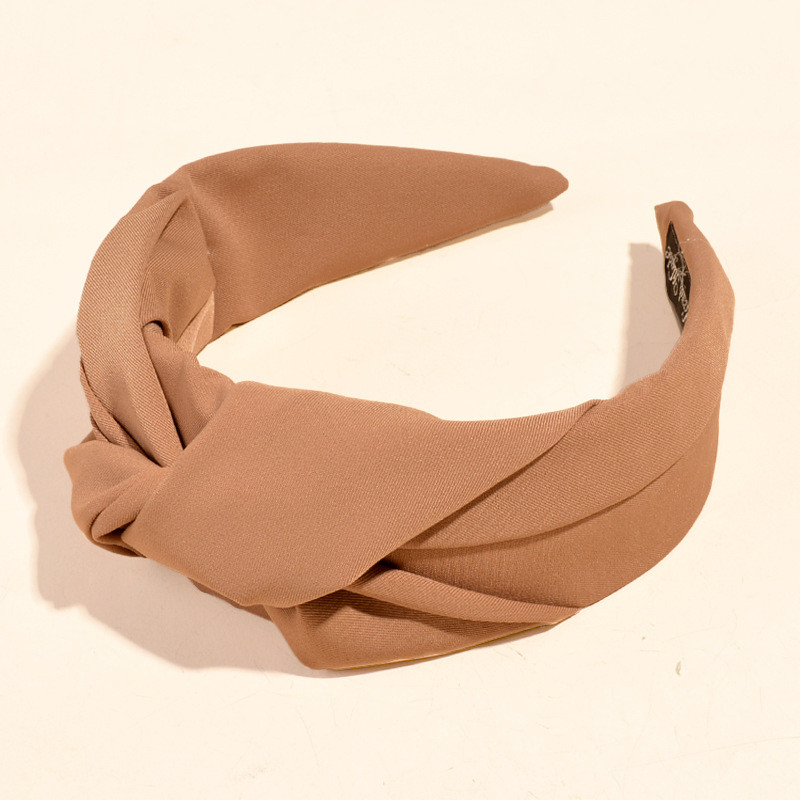 Gespout Wide Knotted Headband Knot Turban Headband Wide Headwrap Head Band Elastic Hair Accessori... | Walmart (US)