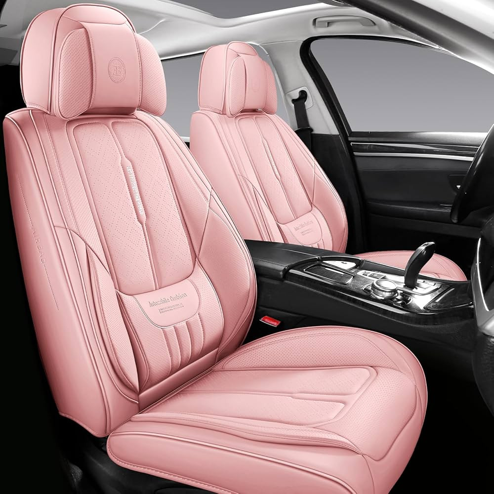 Amazon.com: NS YOLO Universal Fit Full Coverage Leather Car Seat Covers for Cars,SUVs and Pick-up... | Amazon (US)