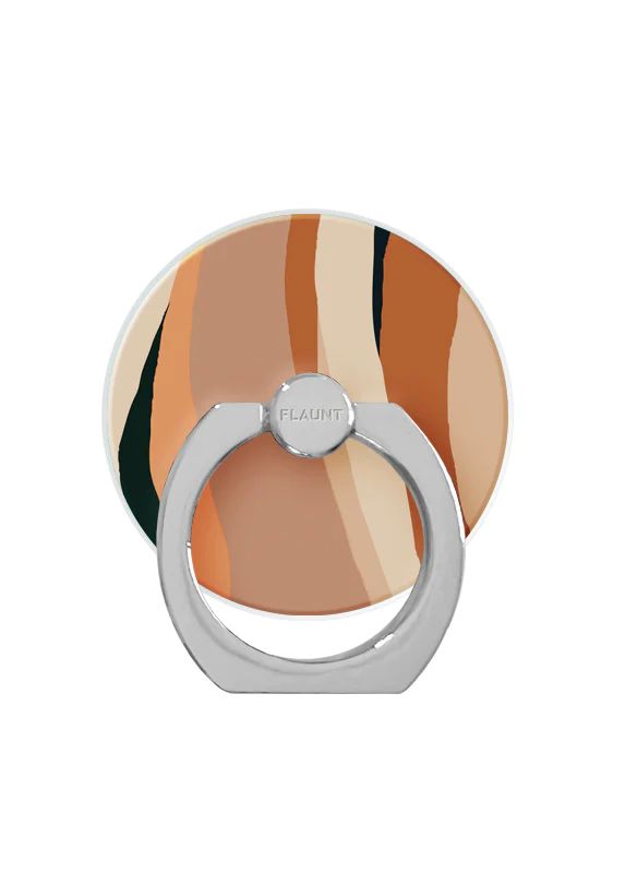 Neutral Print Phone Ring | FLAUNT