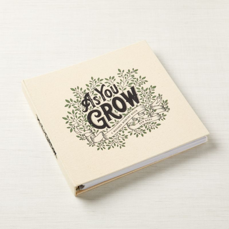 As You Grow Baby Memory Book by Korie Herold + Reviews | Crate & Kids | Crate & Barrel