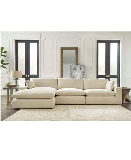 Just ordered this cloud couch dupe from the Elyza Collection by Ashley Furniture 🫶🏼 
#cloudcouchdupe #cloudcouch #livingroom #sectional #chaise #ottoman #rug #ltkhome #sale 

#LTKHoliday #LTKSeasonal #LTKsalealert
