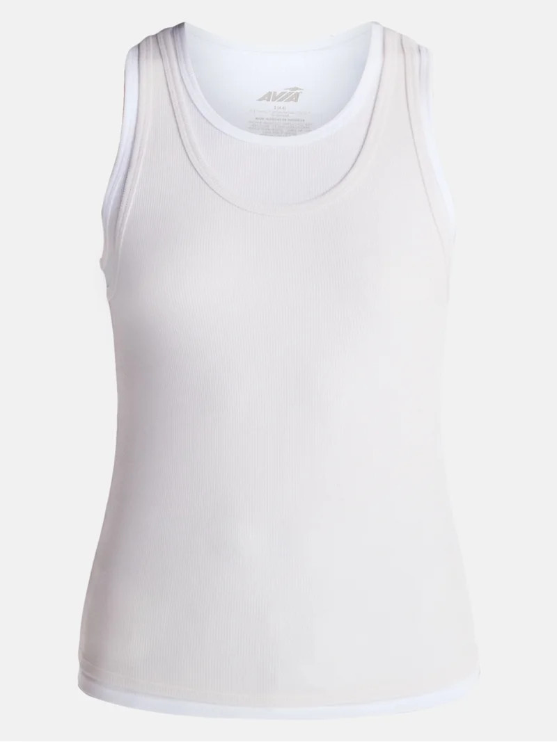 Avia Women's Double Layer Tank Top, Sizes XS-XXXL | Walmart (US)