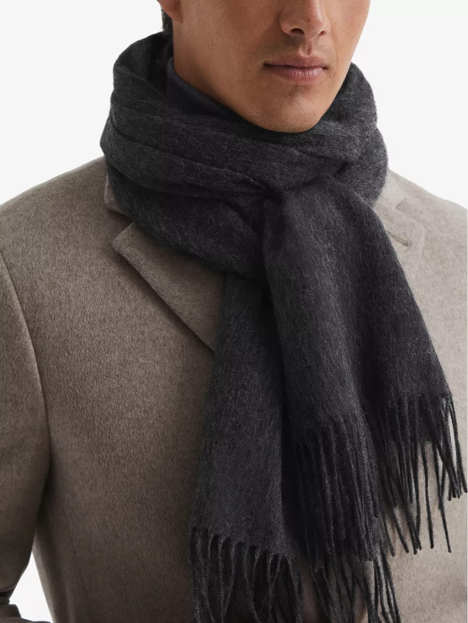 Picton cashmere and wool-blend scarf | Selfridges