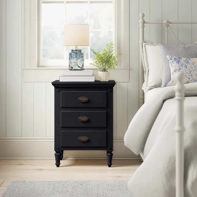 Shelley Solid + Manufactured Wood Nightstand | Wayfair North America