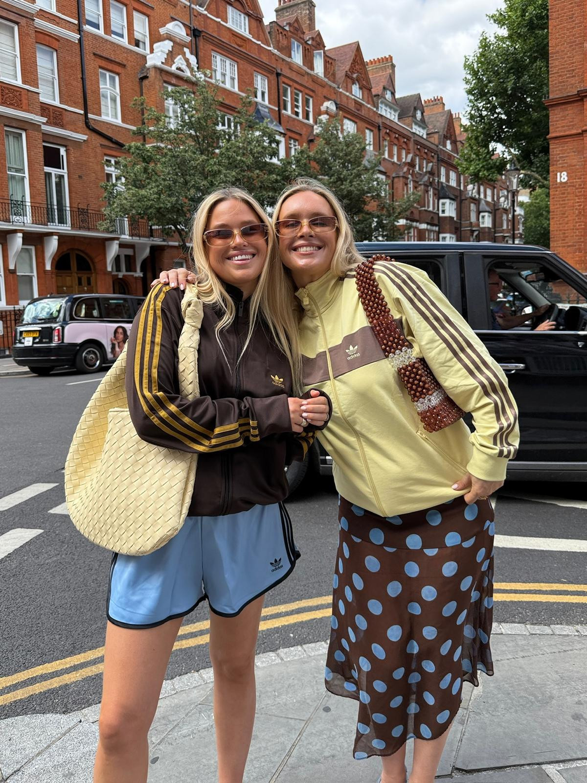 Outfit idea, autumn, transitional pieces, ootd, Adidas jacket, Adidas shorts, polka dot skirt, ASOS, style tip 

 #LTKuk #LTKautumn #LTKeurope