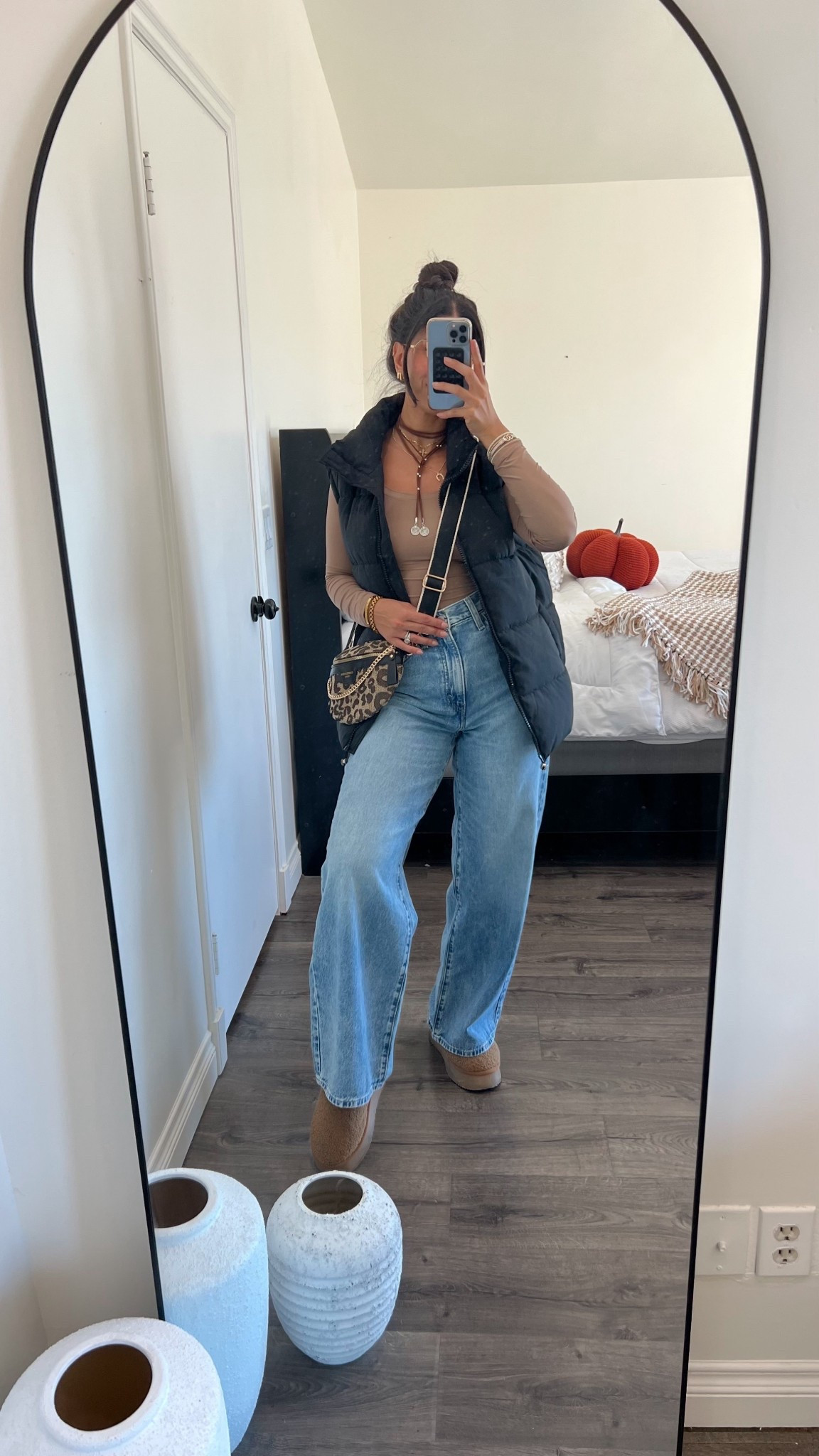 A fall outfit that’s cute and you’ll actually wear. Small in long sleeve double lined top, size 27 in Levi’s adjustable waist jeans

#LTKStyleTip #LTKFindsUnder50 #LTKSeasonal