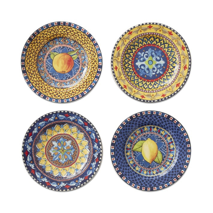 Sicily Mixed Salad Plates | Williams-Sonoma