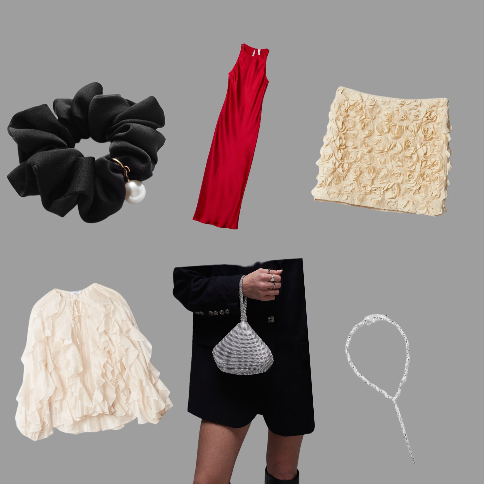 Christmas party/ Christmas outfit / party look

Dress
Blouse
Scrunchie
Bag
Accessories 
Skirt
STATEMENT PIECES

#LTKpartywear #LTKstyletip #LTKeurope