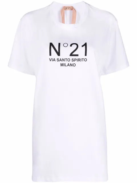 oversized logo print T-shirt | Farfetch (US)