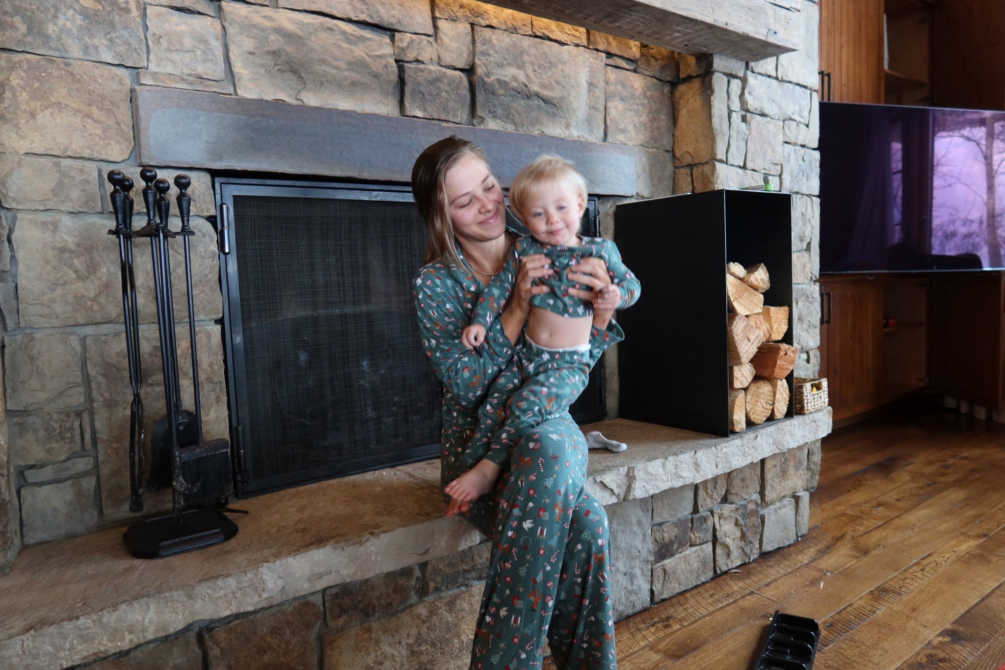 Family matching Christmas pajamas pjs mommy baby matching - so affordable and they’re SO good! The women’s feels like my Nordstrom ones 

#LTKSeasonal #LTKBaby #LTKHoliday