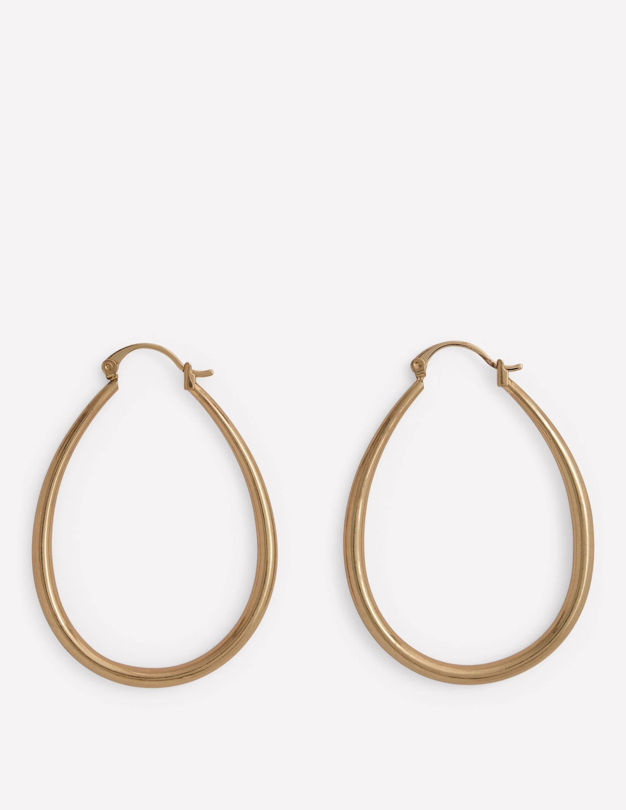 Large Metal Hoops-Gold Colour | Boden (US)