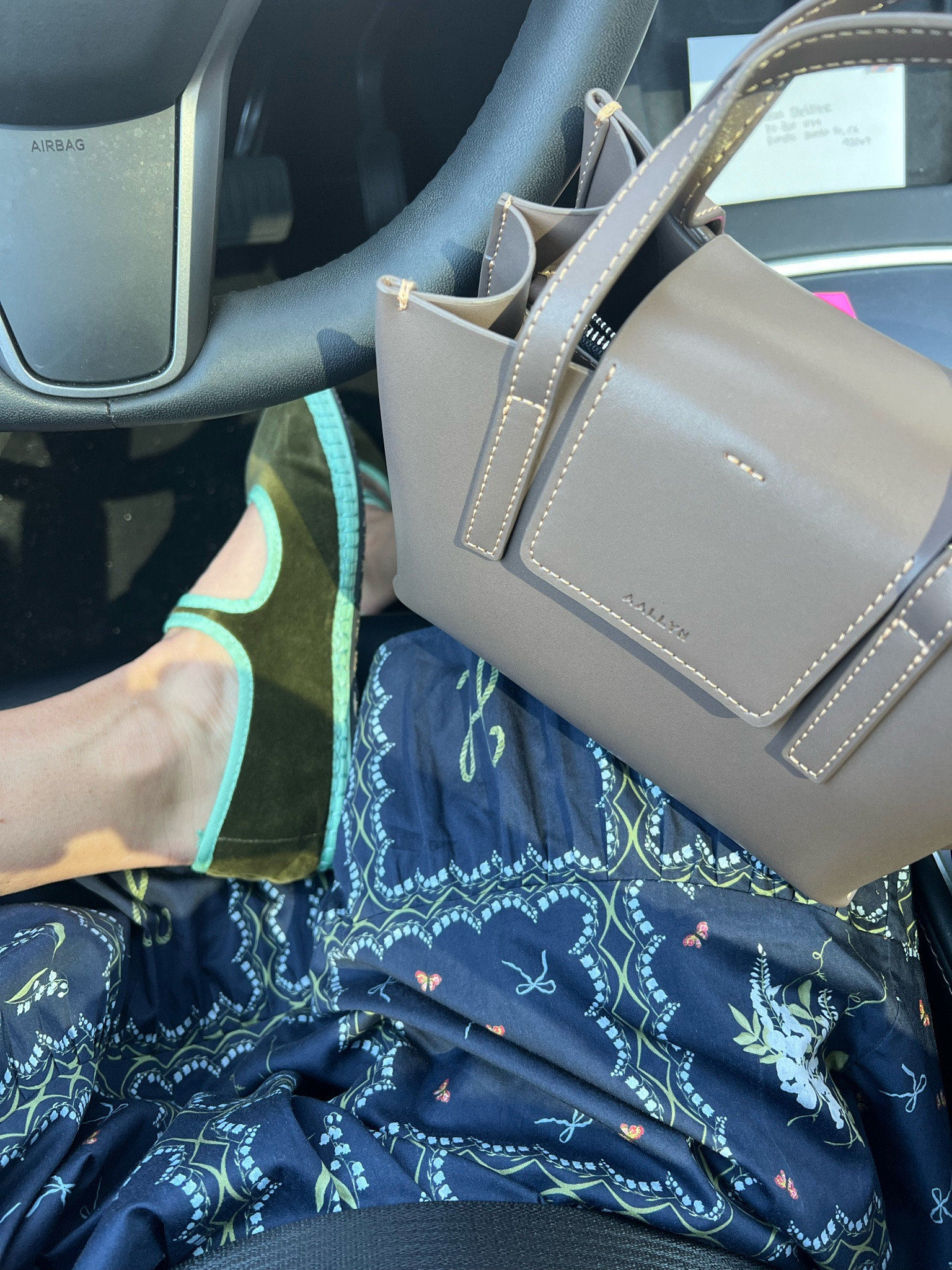 Work bag, work tote, Rich Mom style, Rich Mom aesthetic, London girl style, ballerina, Mary Jane Flats, flats, velvet shoes, perfect purse, cross body bag, women owned

#LTKOver40 #LTKItBag #LTKFallSale