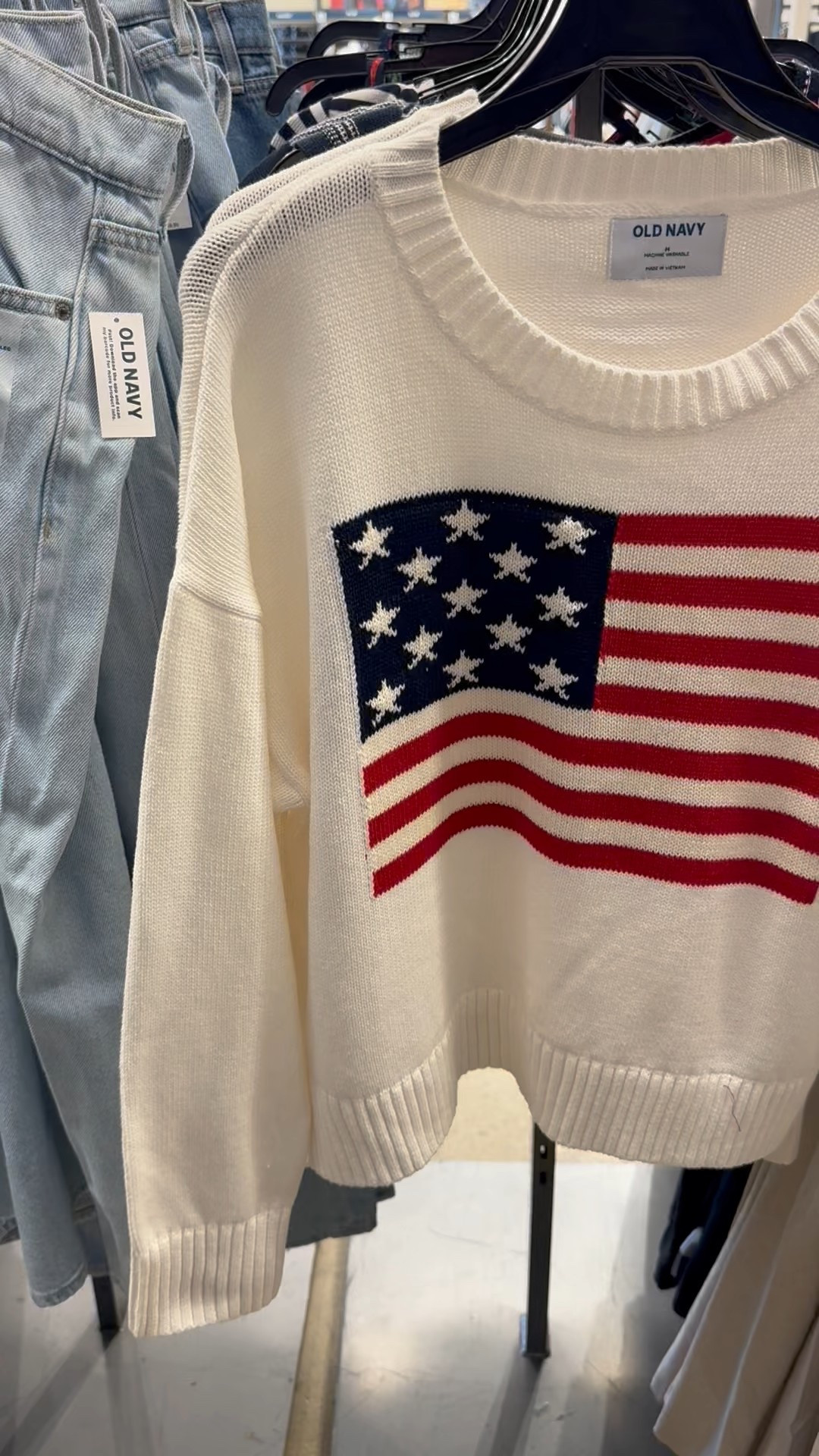 American flag sweater, red, white & blue, Memorial Day outfit, July 4th outfit, summer outfit, sale, women’s top #flag #summeroutfit #memorialday #memorialdayoutfit #summer



#LTKStyleTip #LTKSaleAlert #LTKSummerEdit