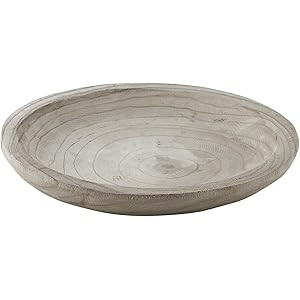 Large Hand Carved Wooden Bowl | Amazon (US)