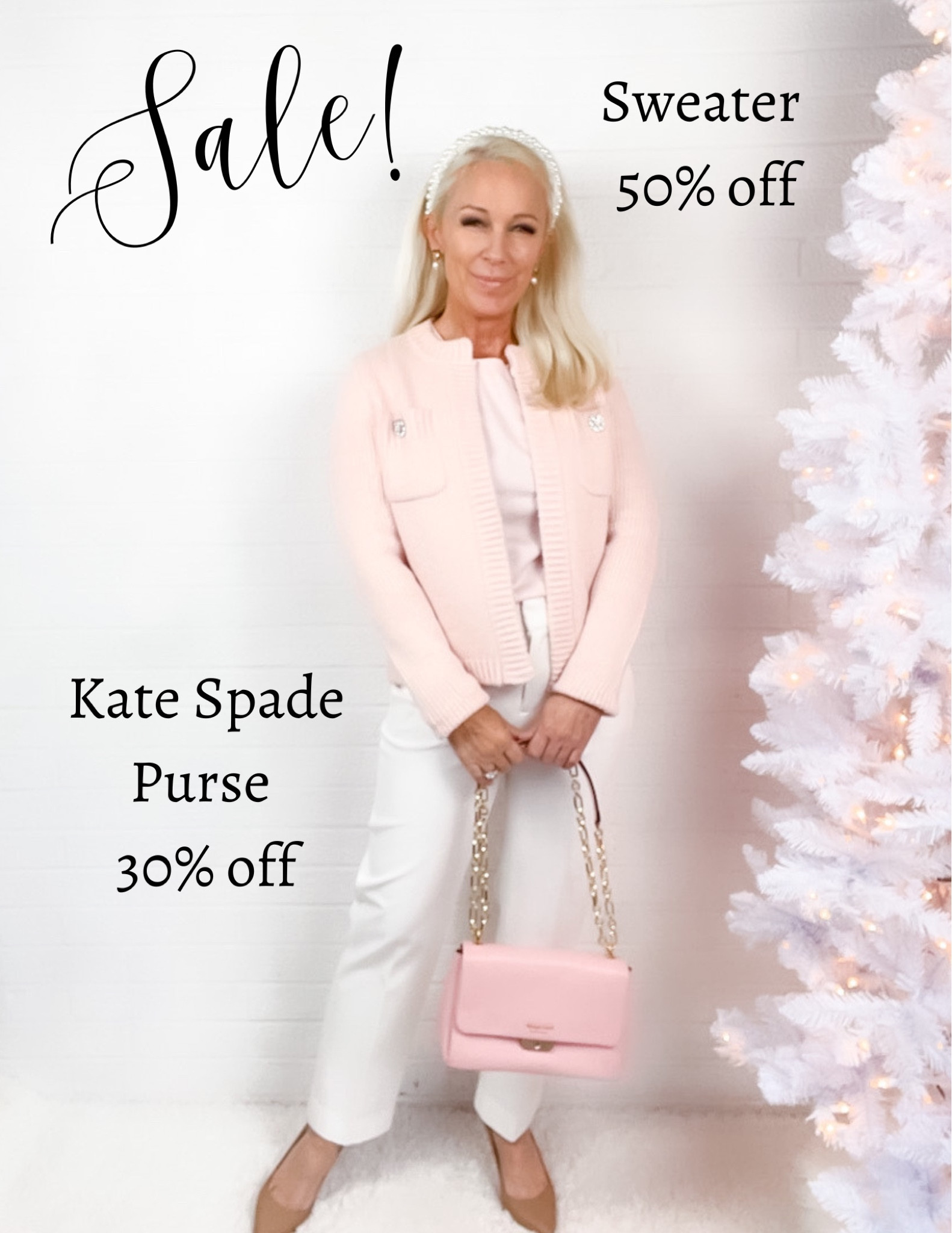 Baby Pink Sweater is HALF OFF - Kate Spade Purse is 30% off


Preppy – midlife - over 40 – over 50 – Midwest – New England 

#LTKSeasonal #LTKsalealert #LTKitbag