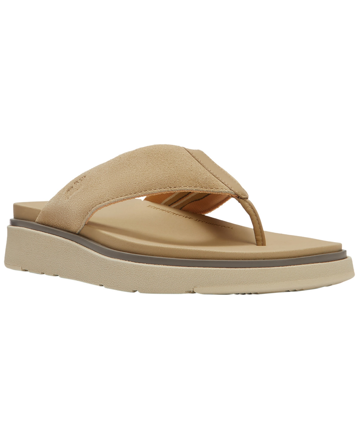 FitFlop Men's Slip-on Flip-Flop Sandals - Faded Sand | Macy's