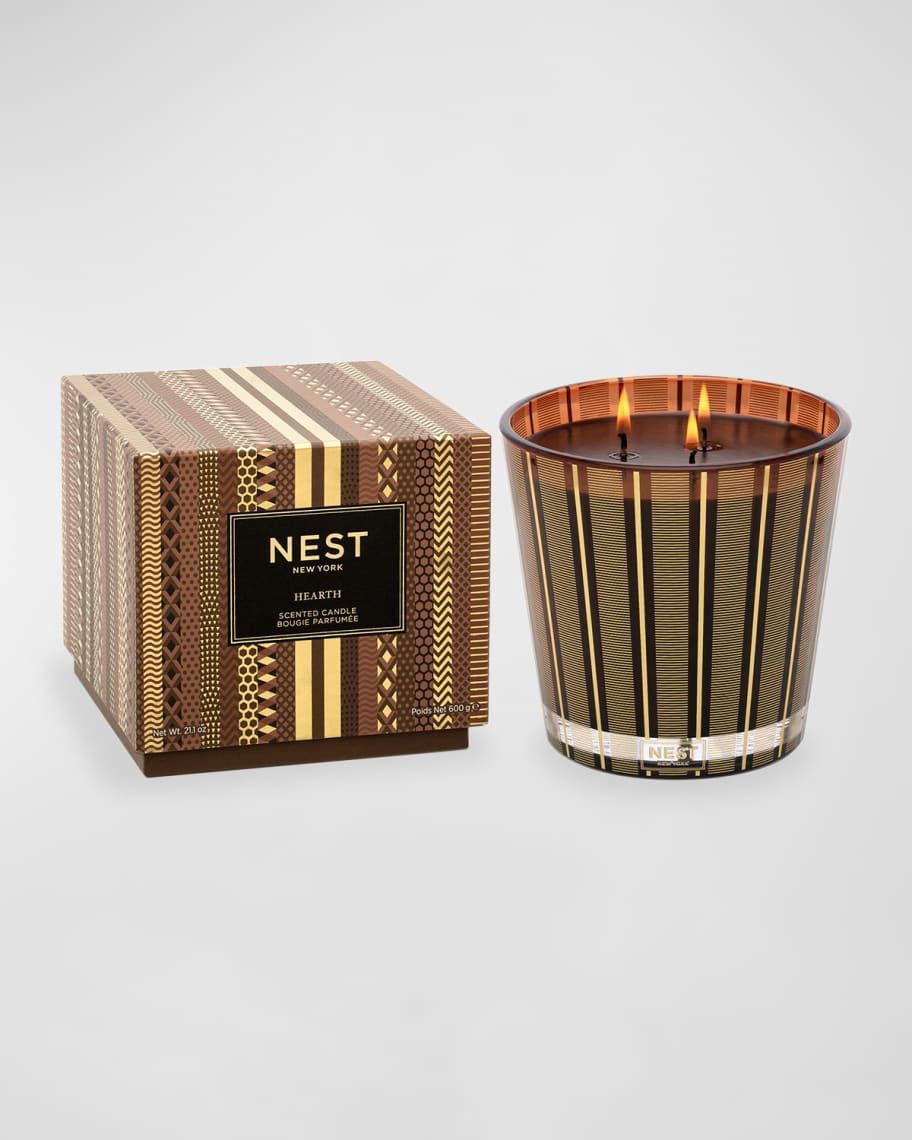 NEST New York 21.2 oz. Hearth 3-Wick Candle | Neiman Marcus