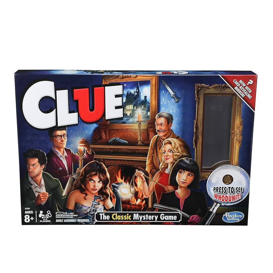 Hasbro Gaming Clue Game, Mystery Board Game, 2-6 Players, 8+ Years (Amazon Exclusive) | Amazon (US)
