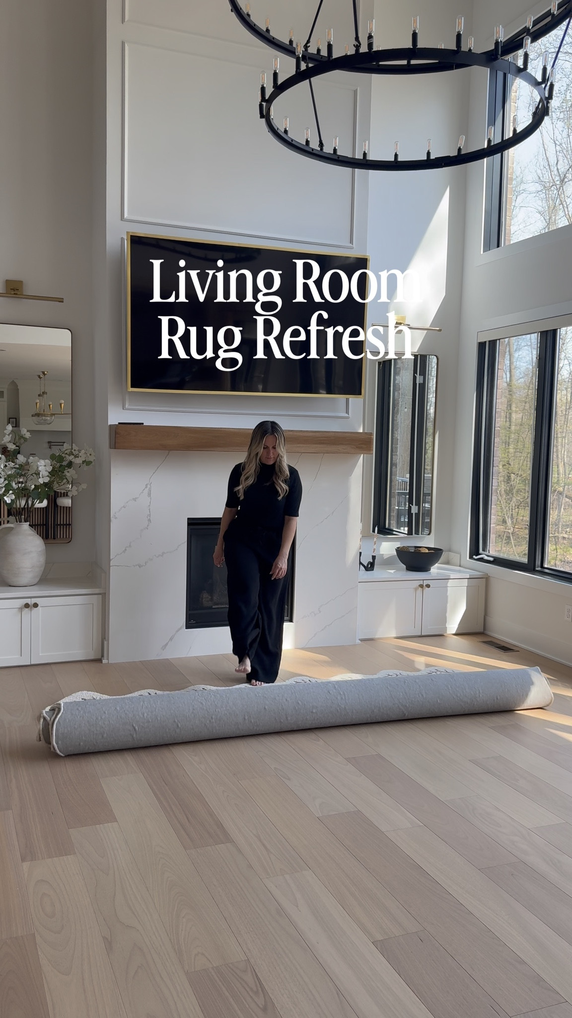 #ad @riflepaperco @loloirugs Introducing the Lisette rug  from the Rifle Paper Co. × Loloi collection 😍. I’m obsessed with the pattern and scallop details of this rug  and the colors fit perfectly with the neutral vibe in my living room. I have the Ivory/Natural color in the 8’6”x11x6” size. The quality of this rug has really impressed me and it’s brightened up this room so much. 

#rug #loloirugs #neutralrug #scallopedrug 

#LTKSaleAlert #LTKHome