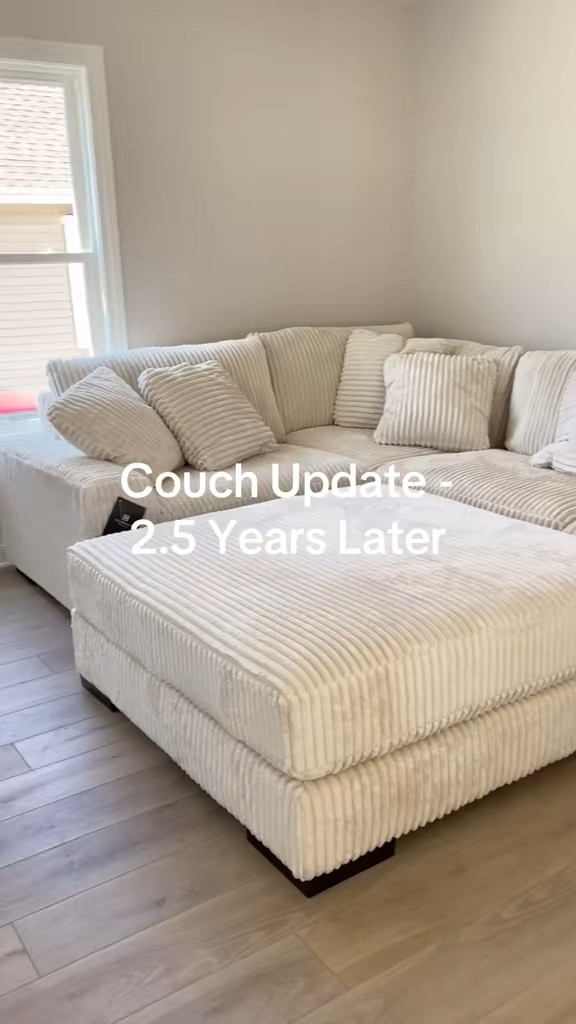Couch update: 2.5 years later and she’s still holding up perfectly — no sagging, no stains, no regrets. Truly one of my best home buys and still the comfiest spot in the house. 🫶🏼 #HomeFavorites #LivingRoomFinds #LTKHome #CouchReview #HomeUpdate #AestheticHome #HomeEssentials #LTKFinds #HomeDecorLovers #NeutralHome

#LTKHome #LTKGiftGuide