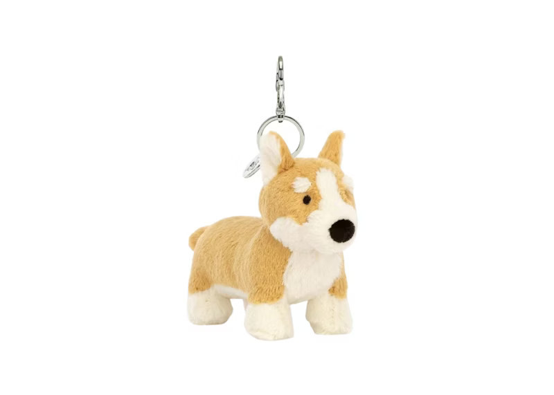 Jellycat Betty Corgi Bag Charm Honey | StockX