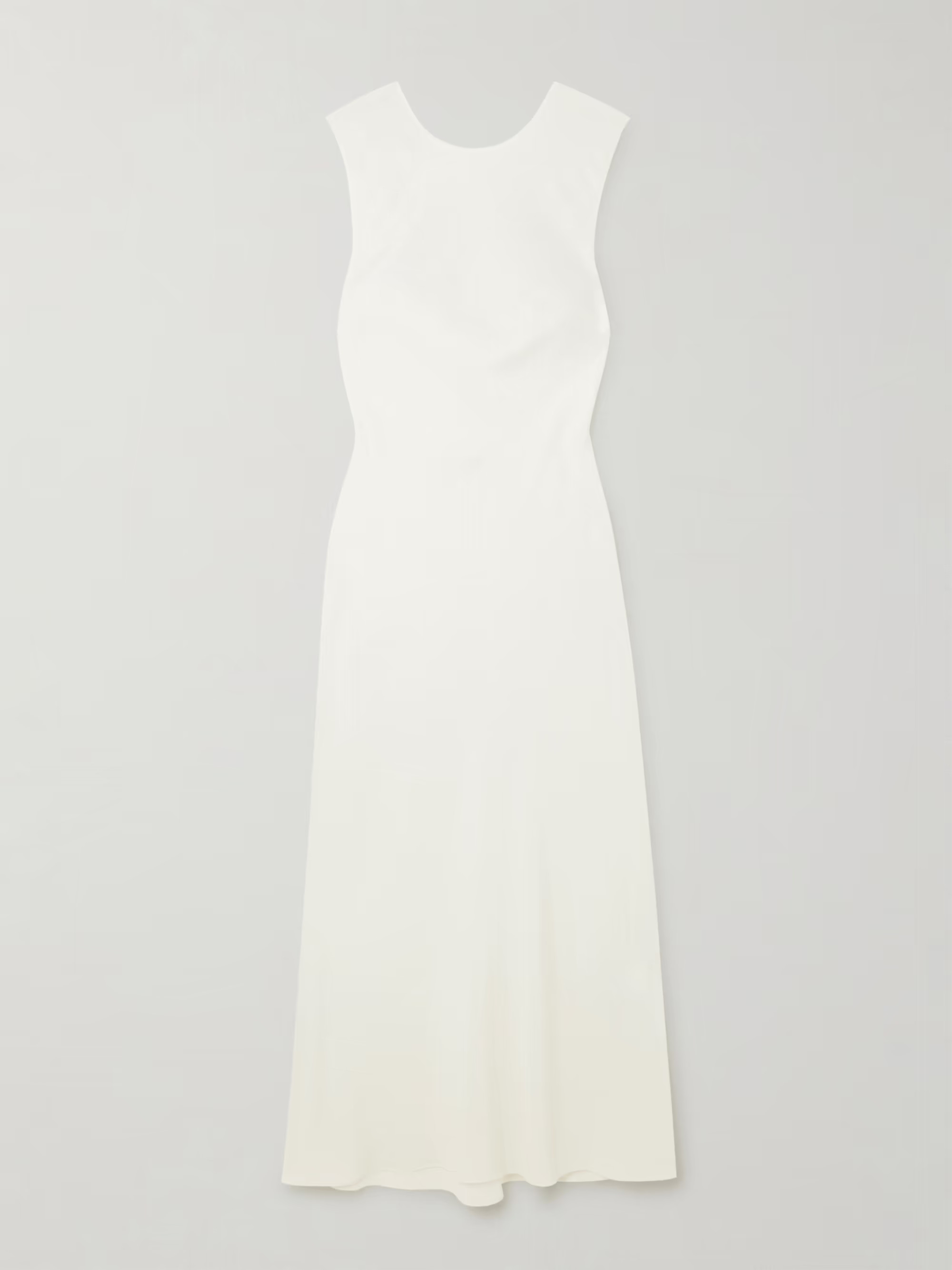 Open-back TENCEL™ Lyocell and LENZING™ ECOVERO™-blend twill maxi dress | NET-A-PORTER (US)