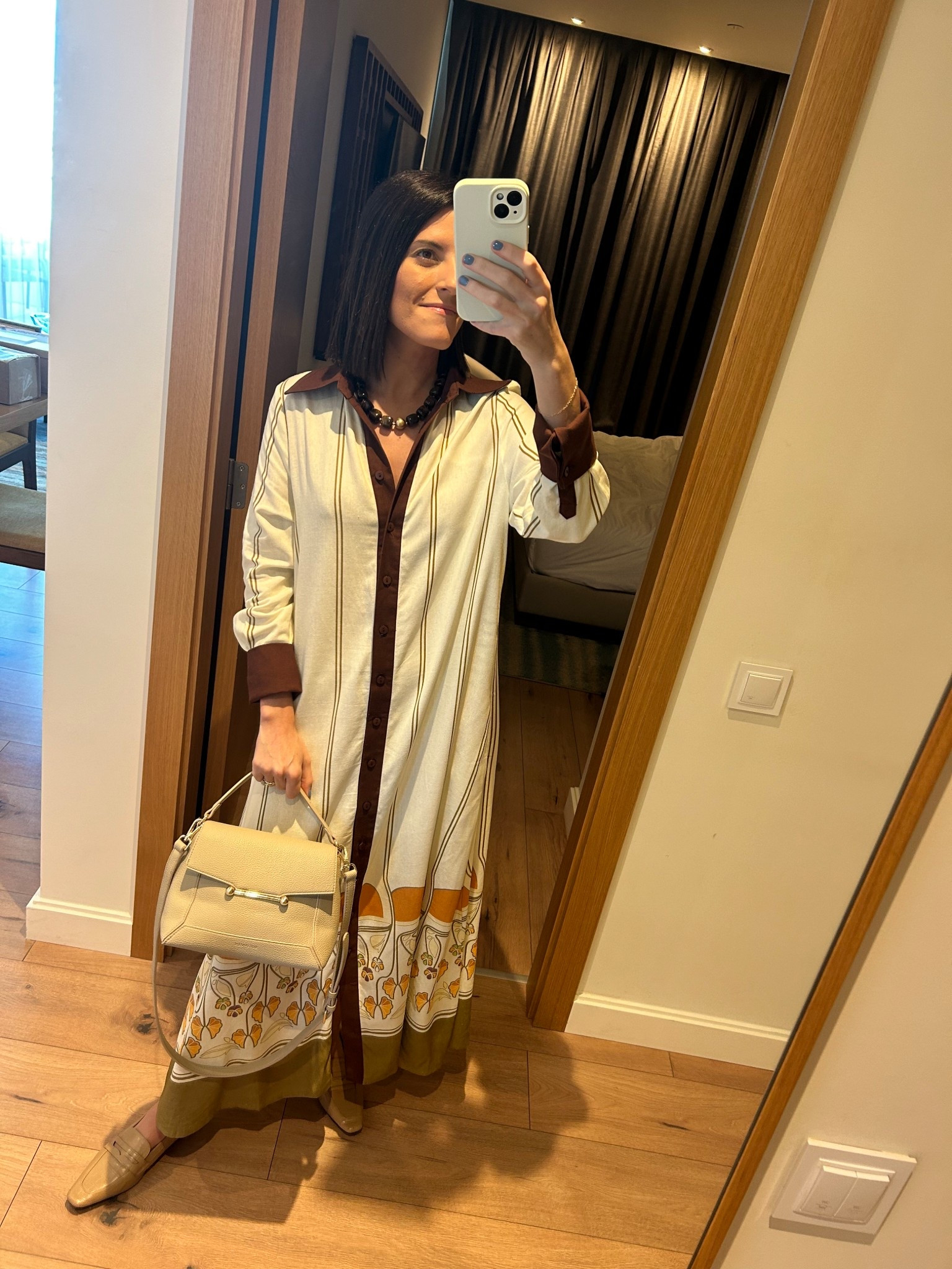 Dress - Bohemian Traders, 8 (now on their outlet site)
Necklace - Boutique in Lisbon 
Shoes - C Paravano 
Purse - Amazon 

#LTKStyleTip #LTKFindsUnder100 #LTKFindsUnder50