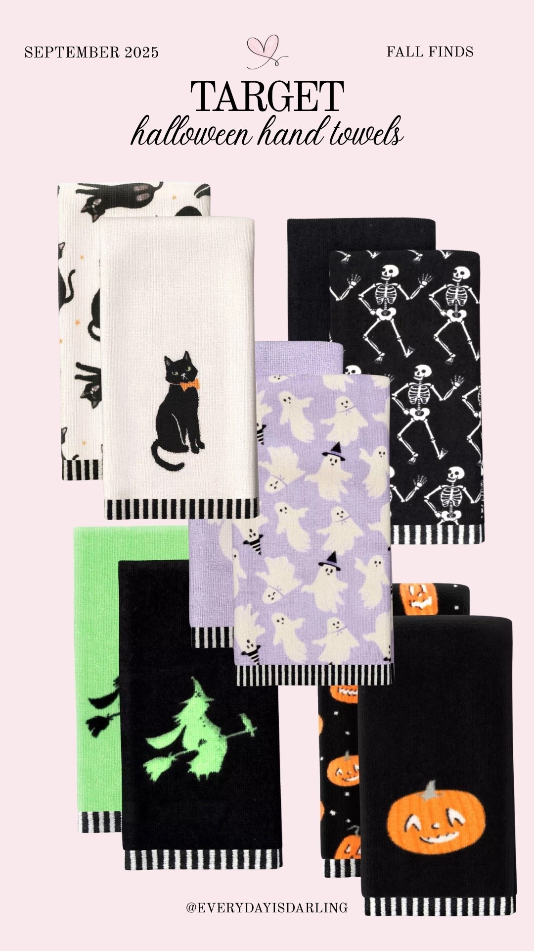 The cutest Halloween hand towel sets at target right now! 🎃

#LTKSeasonal #LTKHome