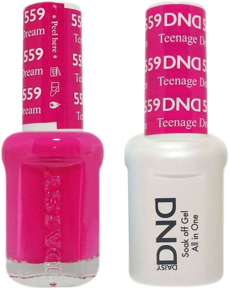 DND Duo 100% Pure Soak Off Gel - All in One - Nail Lacquer and Gel Polish, 0.5Oz / 15ml each - (5... | Amazon (US)
