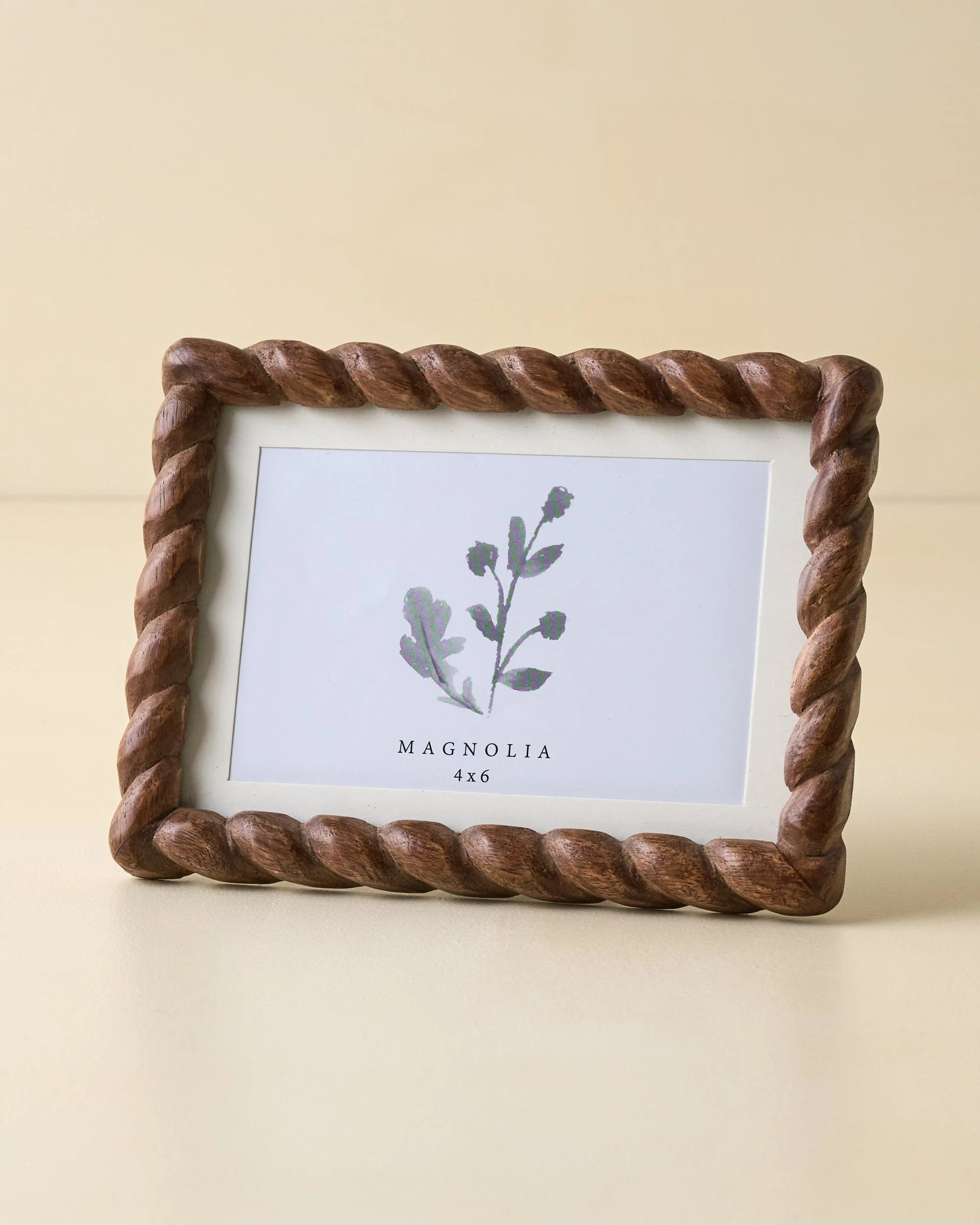 Lorrie Twisted Wood Frame | Magnolia