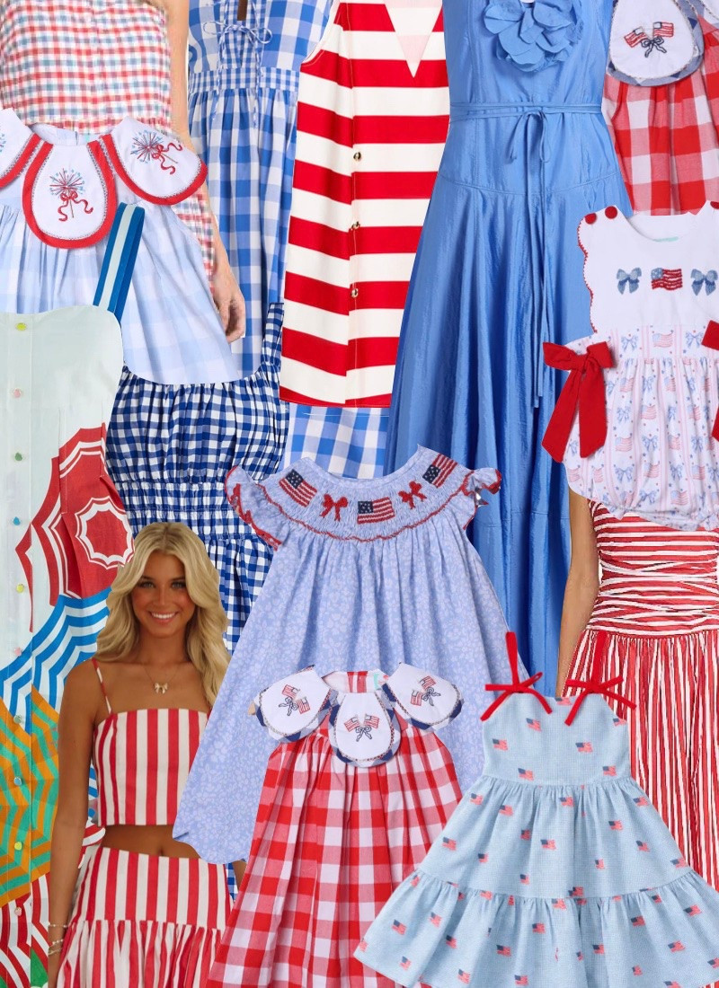 Patriotic pieces for mom and daughter / Mom and me matching Fourth of July dresses

#LTKootd #LTKKids #LTKBaby