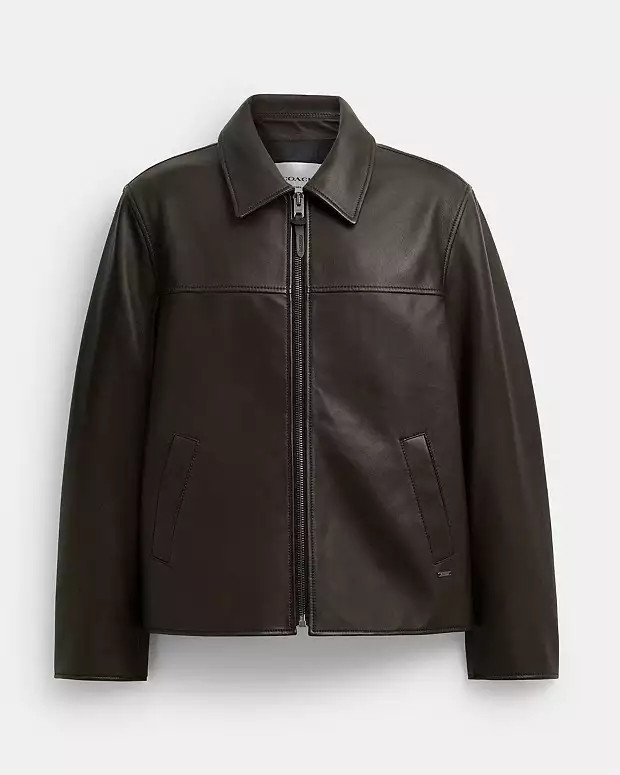 Leather Jacket | Coach Outlet US
