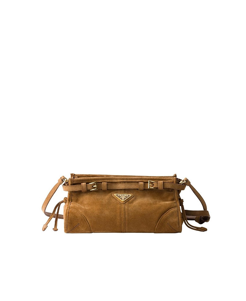 Prada Bonnie Small Suede Shoulder Bag | Bloomingdale's (US)