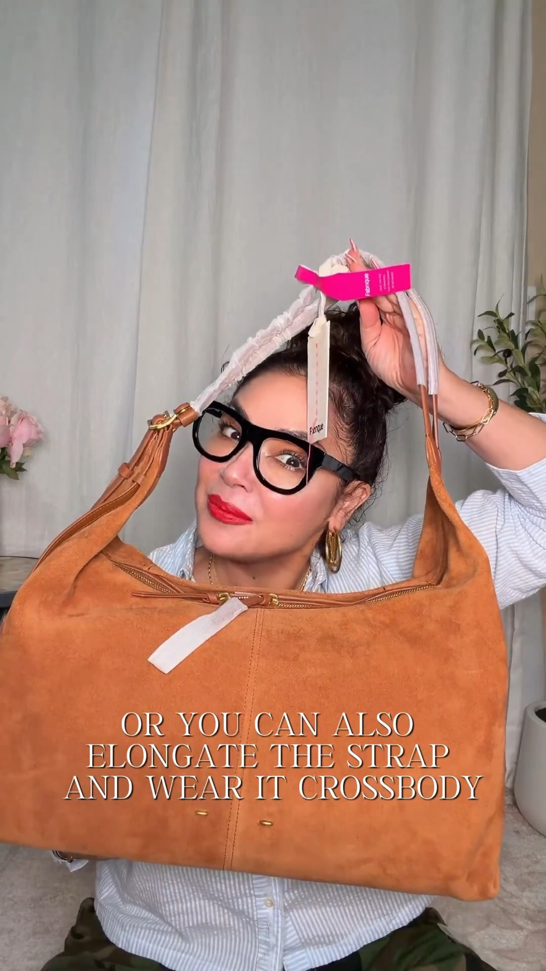 Ladies... I fear I've done it again. 😂

I found another bag I absolutely did not need but was clearly meant to own.

✨ Unboxing my newest bag obsession: the Aura Hobo in Saddle Brown, designed by Valeria Massai.

Handcrafted from beautiful Spanish vegetable-tanned suede, this bag somehow manages to feel both relaxed and incredibly elevated at the same time. The rich saddle brown color, slouchy silhouette, gorgeous gold hardware, and buttery-soft texture had me at hello.

Some bags are trendy. Others are timeless. This one feels like the kind you'll reach for year after year. 🤎

#StyleOver50 #FashionOver50 #over50fashion #MidlifeWomen #over50style