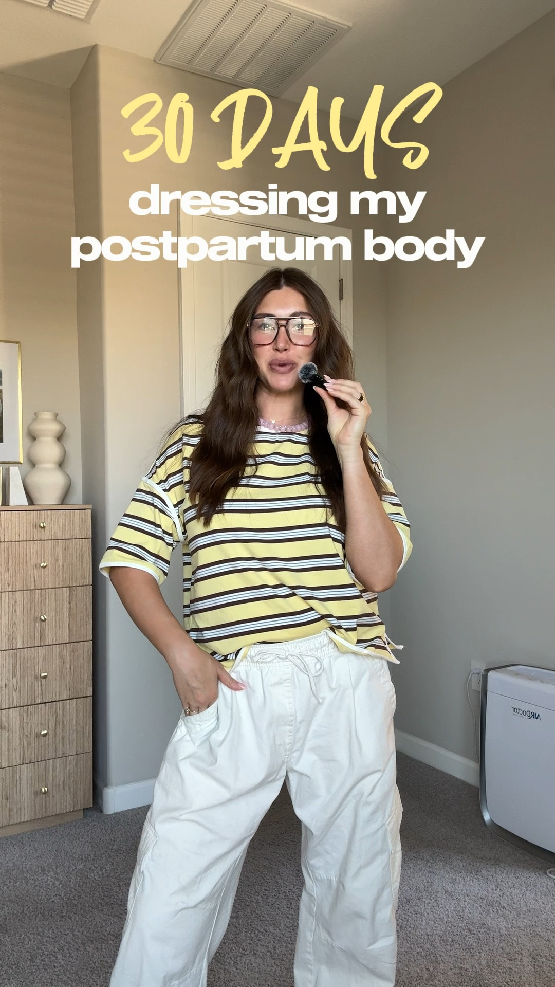 30 days of dressing my postpartum body. Went up 1 size in top for more oversized fit. My pants are out of stock but I linked similar!

#LTKootd #LTKmomlife #LTKTall
