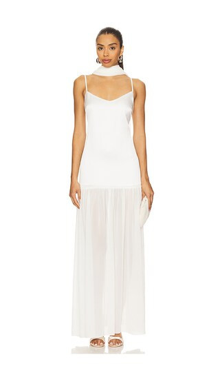Show Me Your Mumu Dalia Maxi Dress in White. - size XS | Revolve Clothing (Global)