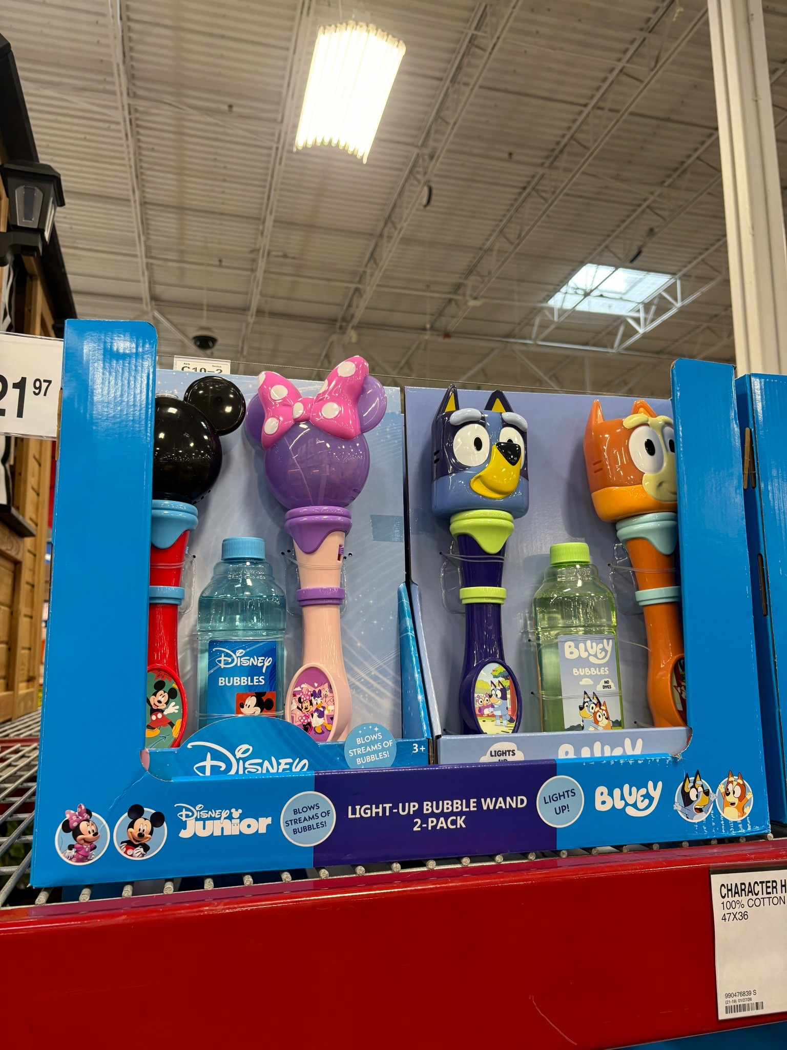 Adorable Mickey & Minnie and Bluey & Bingo bubble wands from Sam’s Club!

#LTKKids #LTKTravel #LTKmomlife